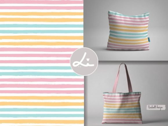 Download Pastel Stripe Seamless Background - Pastel Collection