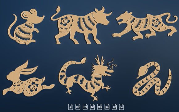 Download Laser/Paper Cut Animal Flower Decor Svg - Flower decor Collection