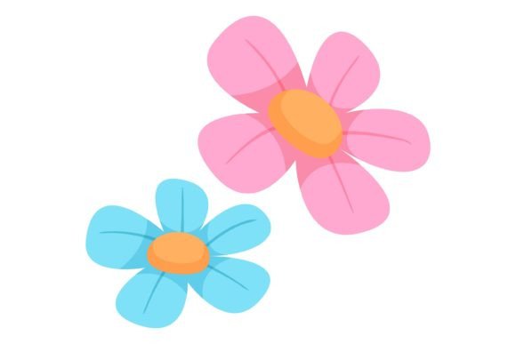 Download Cute Flower Decor Sticker Design - Flower decor Collection