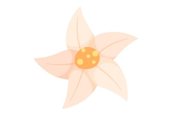 Download White Flower Decor Sticker Design - Flower decor Collection