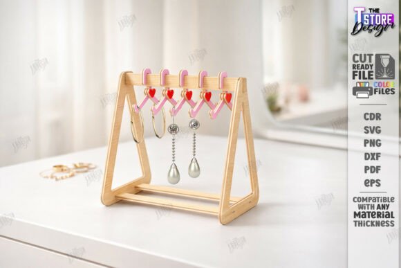 Download Mini Hanger Jewelry Display Laser Cut - Jewelry Collection