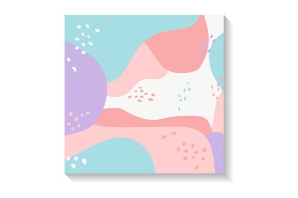 Download Wave Pastel Square Background - Pastel Collection