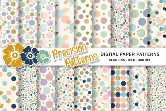 Download Luxury Pastel Polka Dots Pattern - Pastel Collection