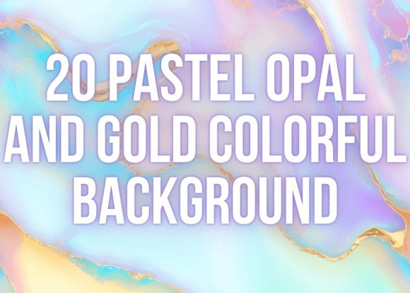 Download 20 Pastel Opal and Gold Colorful Texture - Pastel Collection